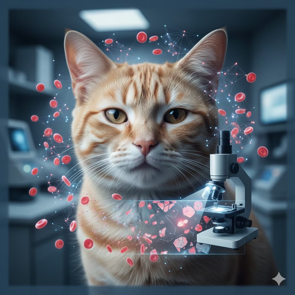 El paciente felino anémico
