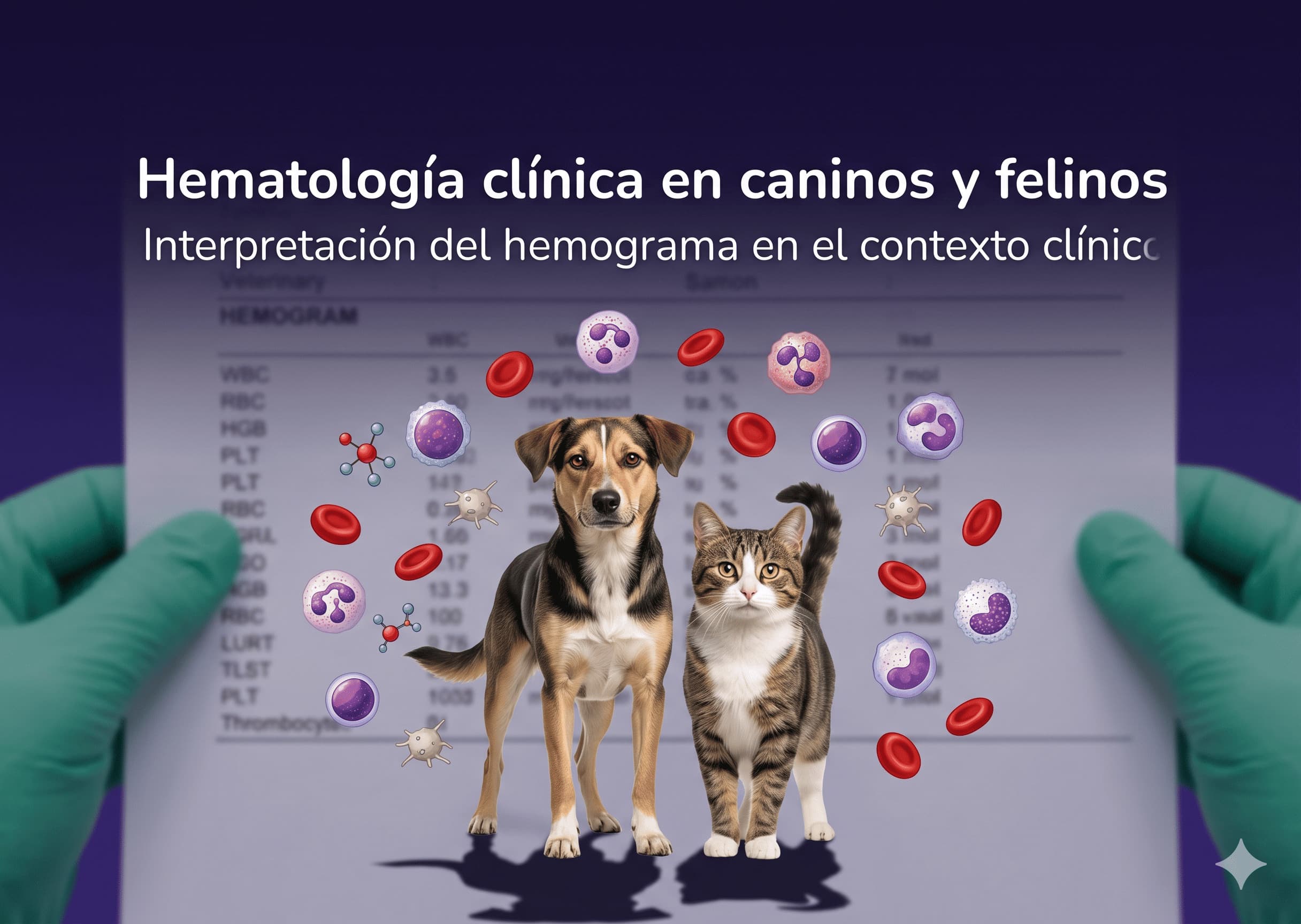 Hematología clínica en caninos y felinos